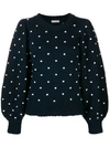 ULLA JOHNSON polka dot sweater