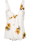 A.L.C FLORAL BABYDOLL CAMISOLE