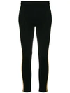 MIU MIU SIDE STRIPE LEGGINGS