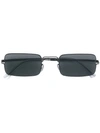 MYKITA MYKITA X MAISON MARGIELA RECTANGLE FRAME SUNGLASSES