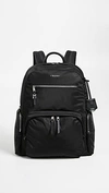Tumi Carson Backpack In Black/silver