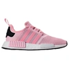 ADIDAS ORIGINALS WOMEN'S NMD R1 CASUAL SHOES, PINK,2390805