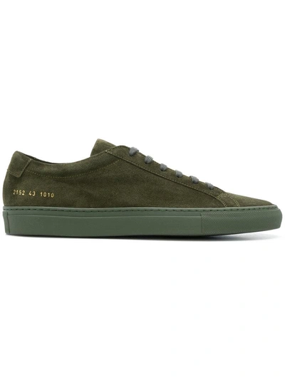 Common Projects Achilles Low Trainers - Green