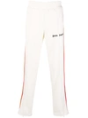 PALM ANGELS SIDE STRIPE TRACK TROUSERS