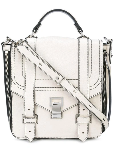 Proenza Schouler Ps1 Leather Convertible Backpack - Ivory In White