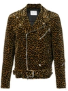 ROUTE DES GARDEN ROUTE DES GARDEN LEOPARD PRINT JACKET - BROWN