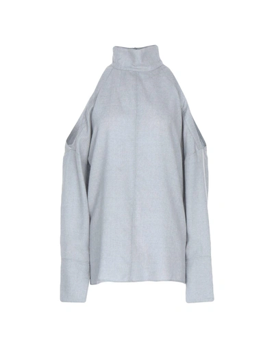 Tibi Turtleneck In Grey