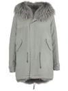 MR & MRS ITALY COTTON PARKA WITH FUR,10646384