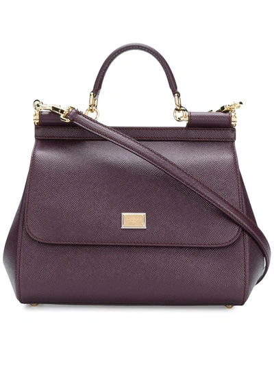DOLCE & GABBANA LARGE SICILY TOTE BAG