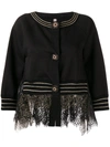 ANTONIO MARRAS lace detail jacket