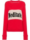 THE ELDER STATESMAN Meditate sweater