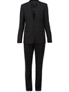 Prada Single-breasted Two-piece Suit In Multi-colored