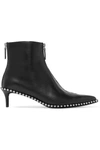 ALEXANDER WANG ERI STUDDED LEATHER ANKLE BOOTS