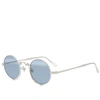 Matsuda Round Tinted Sunglasses In Grey