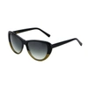 HEIDI LONDON Black Olive Classic Cateye Sunglasses