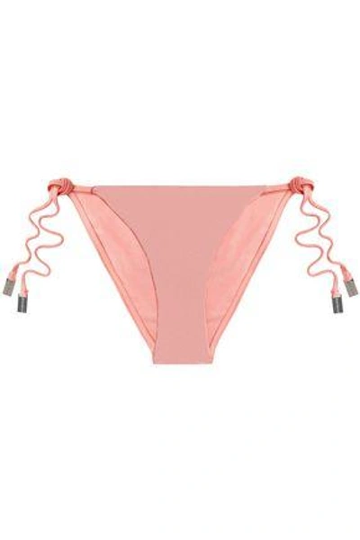 Zimmermann Woman Low-rise Bikini Briefs Baby Pink