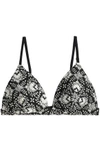 ZIMMERMANN PRINTED TRIANGLE BIKINI TOP,3074457345618997225