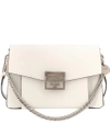GIVENCHY SMALL GV3 LEATHER SHOULDER BAG,P00331084