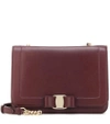 FERRAGAMO VARA SMALL LEATHER SHOULDER BAG,P00332144