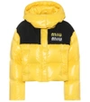 MIU MIU CROPPED DOWN JACKET,P00335535