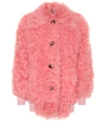 MIU MIU SHEARLING JACKET,P00335531