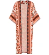 TEMPERLEY LONDON Odyssey印花绉纱和服式外套,P00338072
