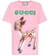 GUCCI Oversized cotton T-shirt,P00336166