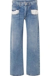 Maison Margiela Bootcut Denim Trousers With Five Pockets In Blue