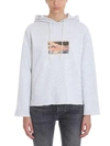 GOLDEN GOOSE GREY HOODIE SWEATSHIRT,10646424