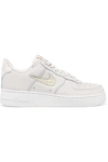 NIKE AIR FORCE 1 '07 LX LEATHER SNEAKERS