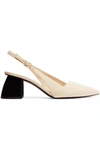 MERCEDES CASTILLO NONI LEATHER SLINGBACK PUMPS