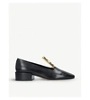 GIVENCHY 4G GRAINED-LEATHER LOAFERS