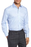LEDBURY EASLEY CLASSIC FIT HOUNDSTOOTH DRESS SHIRT,1W16DB-091