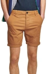 TOPMAN SKINNY FIT CHINO SHORTS,33S28OOGE