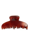 Alexandre De Paris Small Hair Clip In Tortoise