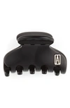 Alexandre De Paris Timeless Mini Hair Jaw Clip In Black