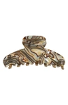 Alexandre De Paris Medium Hair Clip In Onyx