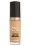 Too Faced Born This Way Super Coverage Multi-use Concealer Sand 0.45 oz / 13.5 ml In Sand