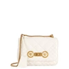 VERSACE ICON SMALL QUILTED LEATHER SHOULDER BAG