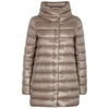 HERNO ICONIC AMELIA QUILTED SHELL COAT
