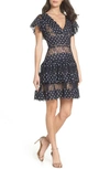 BRONX AND BANCO BATTISTA POLKA DOT FIT & FLARE DRESS,BB-HS-1820