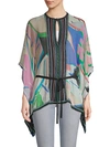 dressing gownRTO CAVALLI Multicoloured Silk Blouse,0400098988251