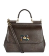 DOLCE & GABBANA MEDIUM SICILY TOP-HANDLE BAG,14864818