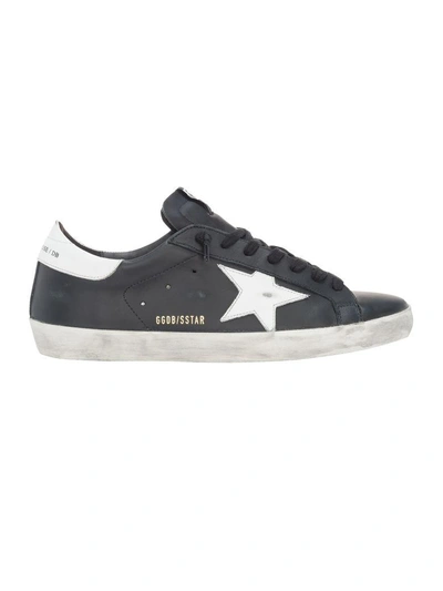 Golden Goose Superstar Black And White Sneakers