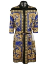 VERSACE PILLOW TALK PRINT SHIRT DRESS,10647338