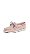 SPERRY SATIN LACE BOAT SHOES