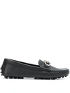 Ferragamo Classic Loafers In Black