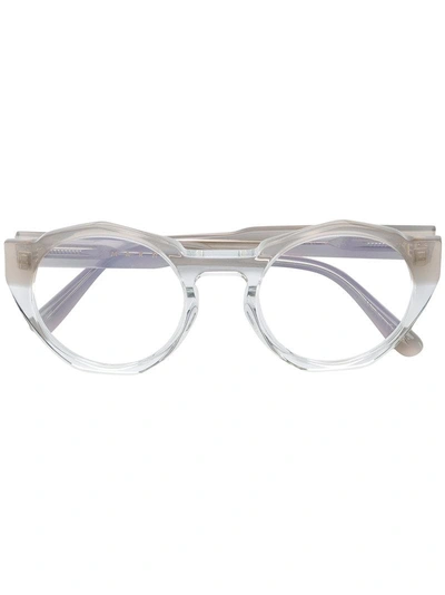 Marni Eyewear Driver Glasses In Grey