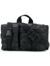 MCQ BY ALEXANDER MCQUEEN MCQ ALEXANDER MCQUEEN CAMOUFLAGE PRINT BACKPACK - BLACK