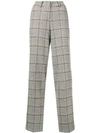 CAMBIO HOUNDSTOOTH TAILORED TROUSERS